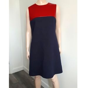 Jil Sander Navy | Colourblock A-line Dress